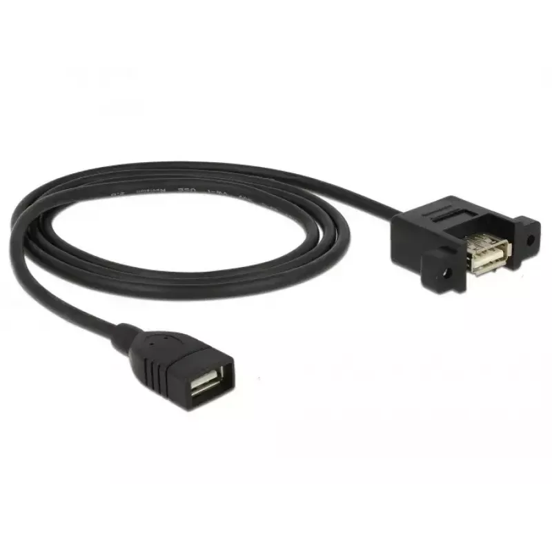 USB kábel DeLOCK 85460 USB 2.0 1m čierny
