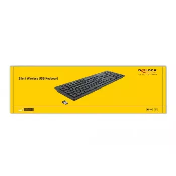 DeLOCK 12004 Home USB QWERTZ nemecký čierny