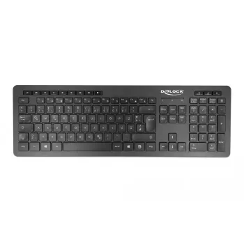 DeLOCK 12004 Home USB QWERTZ nemecký čierny