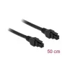 Interný napájací kábel DeLOCK 85374 0,5 m Micro-Fit 3.0 4-polový