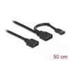 RGB prepojovací kábel 3-pin DeLOCK 86001
