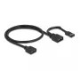 RGB prepojovací kábel 3-pin DeLOCK 86001