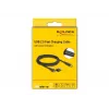 DeLOCK USB 2.0 rýchlonabíjací kábel USB Type-C + USB Type-A konektor samec na USB Type-C konektor samec PD 3.1 140 W 1,20 m