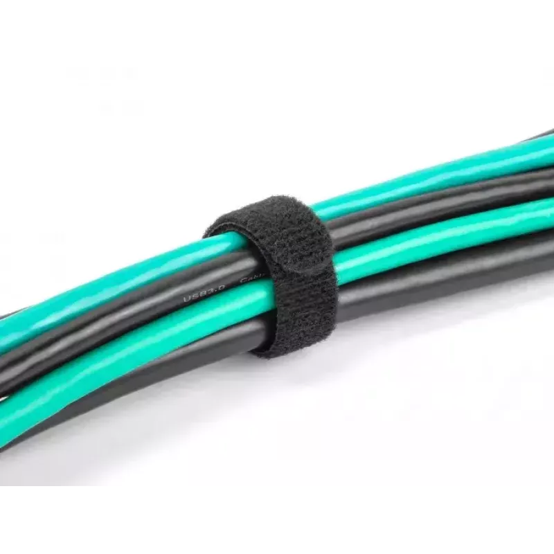 Suchý zips na káble DeLOCK 19011 200x12mm čierna 10 ks
