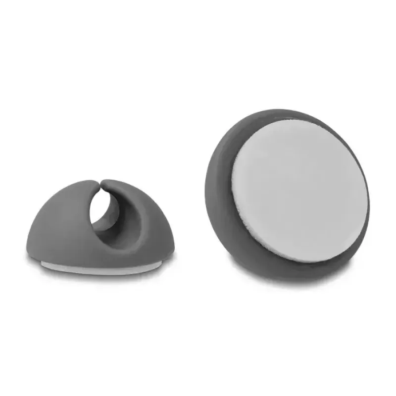 Držiak kábla DeLOCK 18452 univerzálny čierny sivý 29 mm x 29 mm x 15 mm