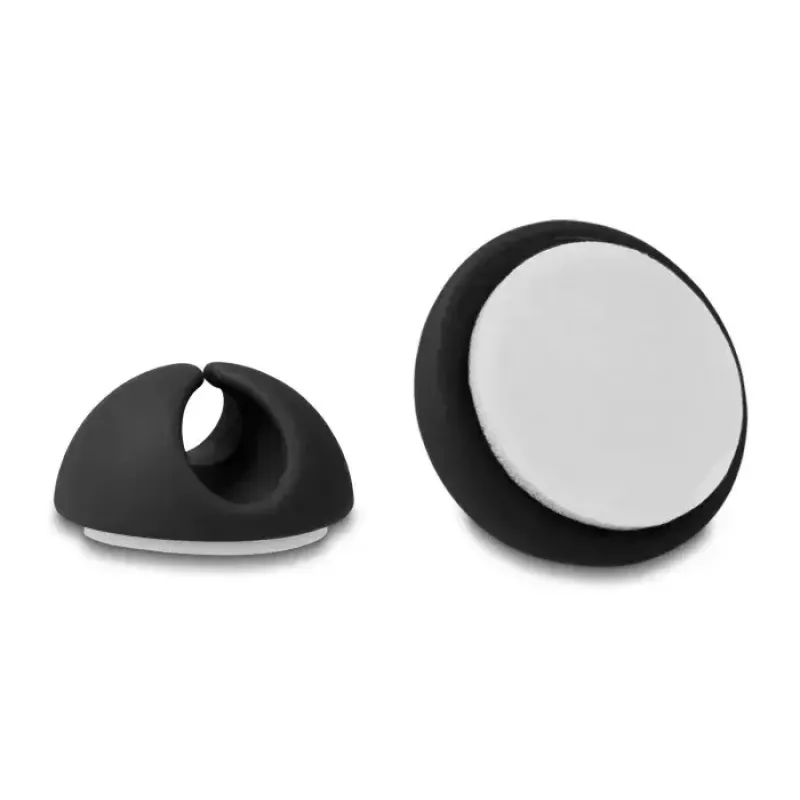 Držiak kábla DeLOCK 18452 univerzálny čierny sivý 29 mm x 29 mm x 15 mm