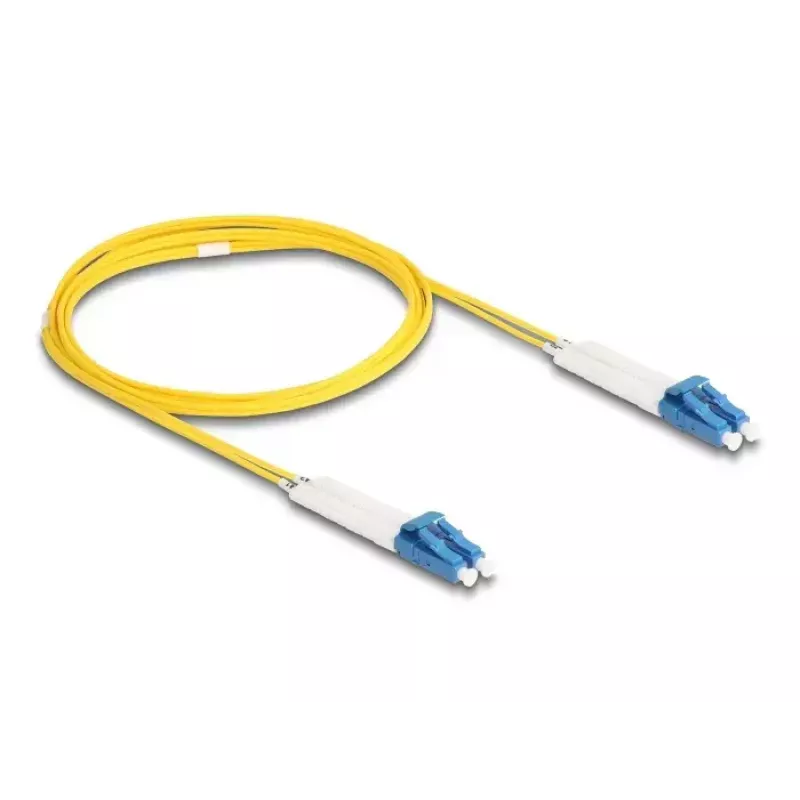 Optický kábel DeLOCK LC Duplex na LC Duplex OS2 2m
