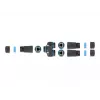 DeLOCK káblový konektor RJ45 samica na 2 x RJ45 samica Cat.6A vodotesný