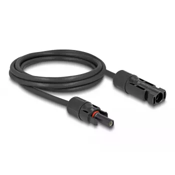 Kábel DeLOCK DL4 solárny kábel 6 mm² samec na samica 10 m čierny