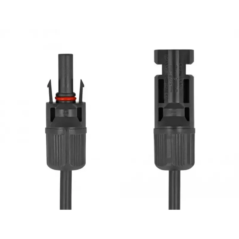 Kábel DeLOCK DL4 solárny kábel 4 mm² samec na samica 2 m čierny IP67