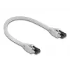 Sieťový kábel DeLOCK 80556 RJ-45 Cat8.1 0,25 m sivý