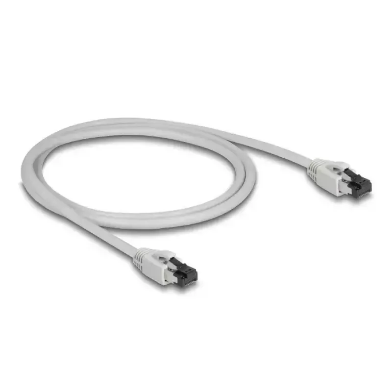 Sieťový kábel DeLOCK 80558 RJ-45 Cat8.1 1 m sivý