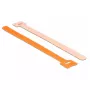 Suchý zips DeLOCK 18696 oranžový 10 ks
