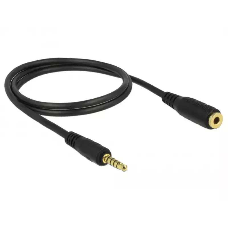 Audio kábel 3,5 mm DeLOCK 85701 1 m čierny