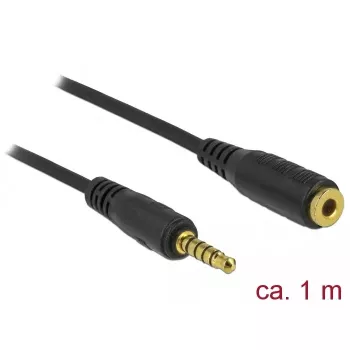 Audio kábel 3,5 mm DeLOCK 85701 1 m čierny