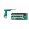 DeLOCK Riser Card PCI Express x1 na 2 x PCI 32 Bit slot 60 cm kábel