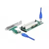 DeLOCK Riser Card PCI Express x1 na 2 x PCI 32 Bit slot 60 cm kábel