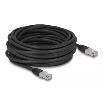 Sieťový kábel DeLOCK RJ45 Cat.6A 10m čierny