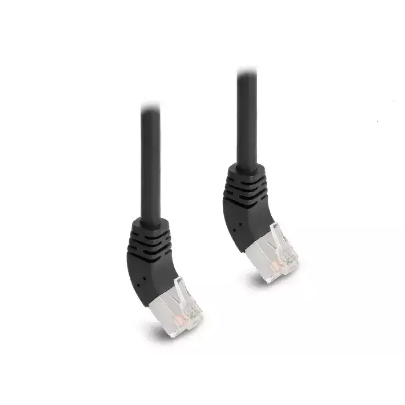 Sieťový kábel DeLOCK RJ45 Cat.6A S/FTP 2m čierny