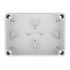 DELOCK inštalačné puzdro 130 x 93 x 57 mm sivé ABS vonkajšie použitie