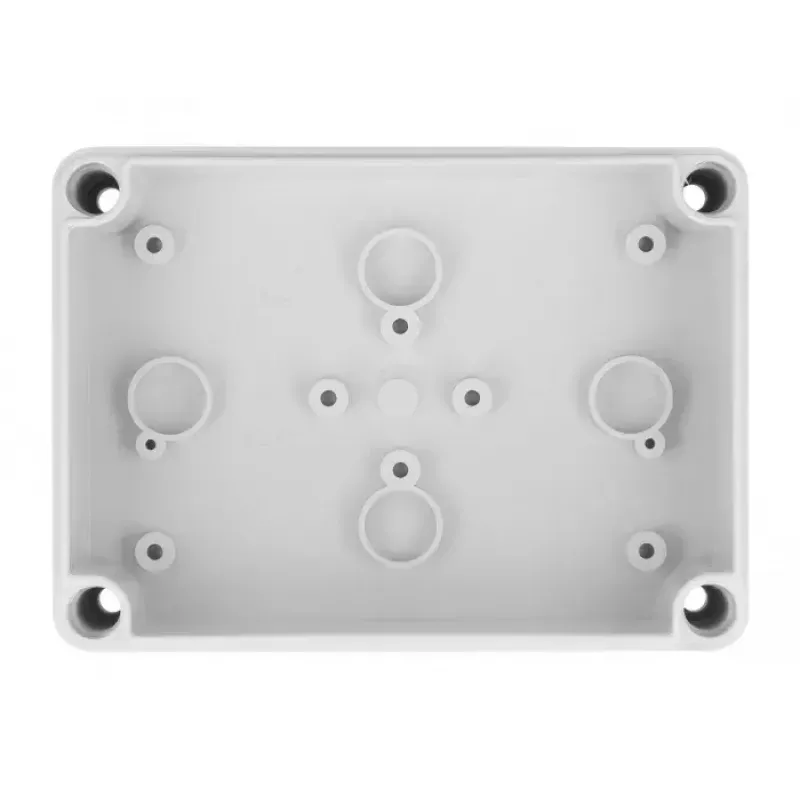 DELOCK inštalačné puzdro 130 x 93 x 57 mm sivé ABS vonkajšie použitie