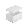 DeLOCK inštalačné puzdro 180x125x90mm sivé ABS pre vonkajšie použitie