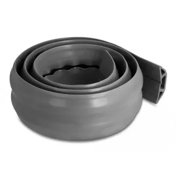 Káblový kanál DeLOCK 20733 podlaha sivý 70mm x 13mm x 1,5m