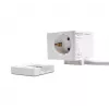 DeLOCK 11502 predlžovací napájací kábel 1,5 m 3 AC zásuvky interiér biely