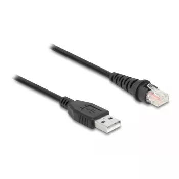 DeLOCK RJ50 na USB 2.0 Type-A kábel pre skener čiarových kódov 3 m F/UTP