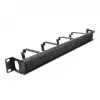 Držiak káblov DeLOCK 67033 čierny rack 96,2 mm šírka