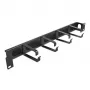 Držiak káblov DeLOCK 67033 čierny rack 96,2 mm šírka