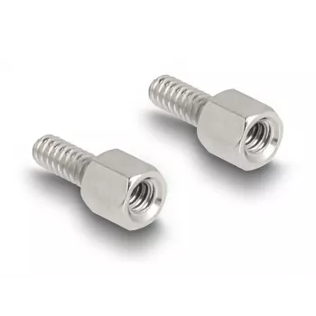 Priechodka kábla DELOCK D-Sub puzdro 9-polové pre plochý kábel, plast, čierna, 25×32×14 mm