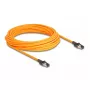 Sieťový kábel DeLOCK RJ45 Self Tracing Cat.6A 10 m oranžový