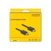 Koaxiálny DisplayPort kábel DeLOCK 80491 16K 60 Hz 80 Gbit/s 1 m