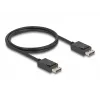 Koaxiálny DisplayPort kábel DeLOCK 80491 16K 60 Hz 80 Gbit/s 1 m