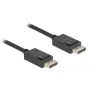 Koaxiálny DisplayPort kábel DeLOCK 80491 16K 60 Hz 80 Gbit/s 1 m
