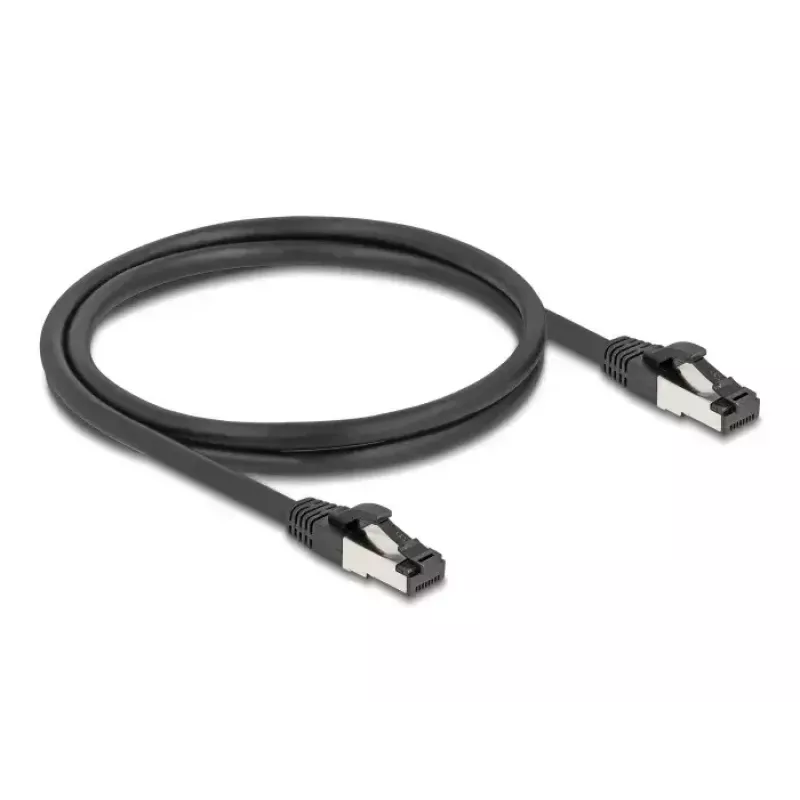 Sieťový kábel DeLOCK 80571 RJ-45 Cat8.1 1 m čierny