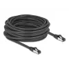 Sieťový kábel DeLOCK 80575 RJ-45 Cat8.1 10 m čierny
