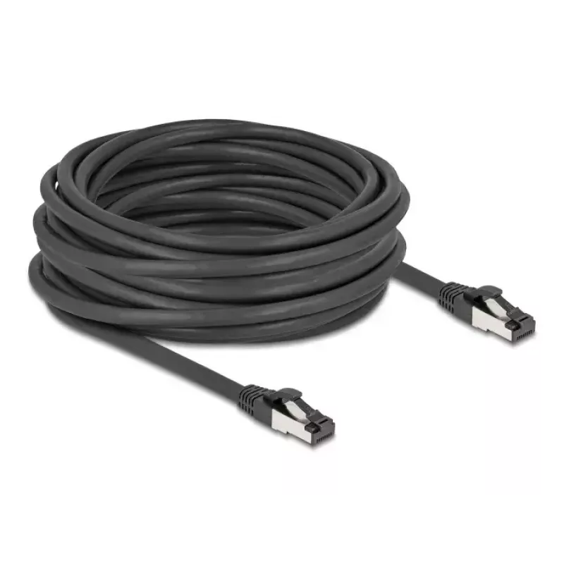 Sieťový kábel DeLOCK 80575 RJ-45 Cat8.1 10 m čierny