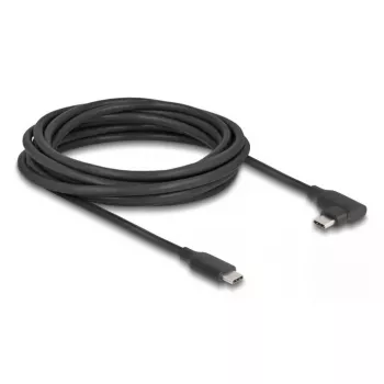 USB kábel DeLOCK 81196 5 m USB-C čierny 10 Gbit/s