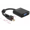 Video kábel adaptér DeLOCK 62641 Mini DisplayPort na VGA 0,25 m