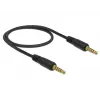 Audio kábel DeLOCK 85695 0,5 m 3,5 mm čierny