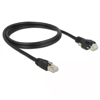 Sieťový kábel DeLOCK 85667 RJ-45 Cat6 1 m čierny