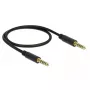 Audio kábel DeLOCK 85790 0,5 m 4,4 mm čierny