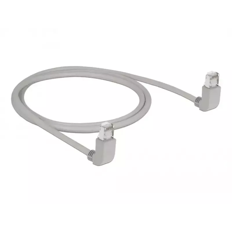 Sieťový kábel DeLOCK 83517 Cat6a S/FTP 1m sivý