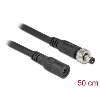 DC predlžovací kábel 5,5 x 2,1 mm DeLOCK 86570