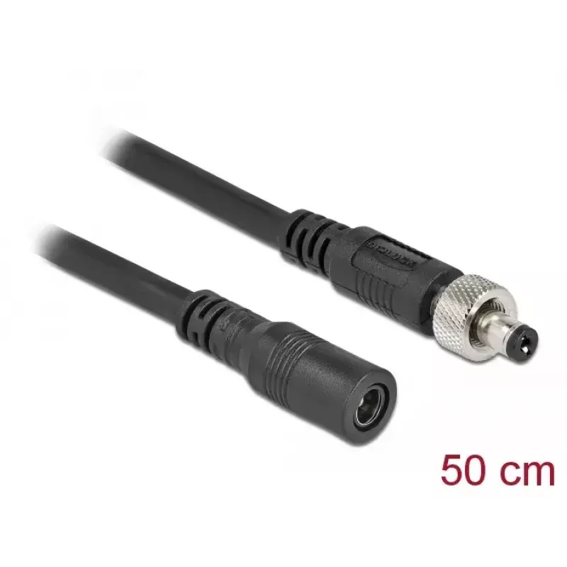 DC predlžovací kábel 5,5 x 2,1 mm DeLOCK 86570