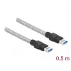 USB 3.2 Gen 1 kábel Type-A samec na Type-A samec DeLOCK 86774 0,5 m