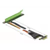 Riser karta DeLOCK PCI Express x1 na x16 s flexibilným káblom 80 cm