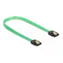 SATA kábel DeLOCK 82064 0,3 m SATA 7-pin zelený